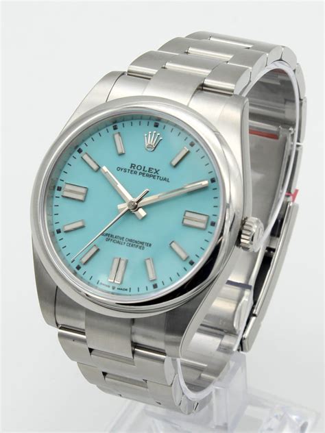 rolex oyster 41 mm 2020|rolex 41mm tiffany blue.